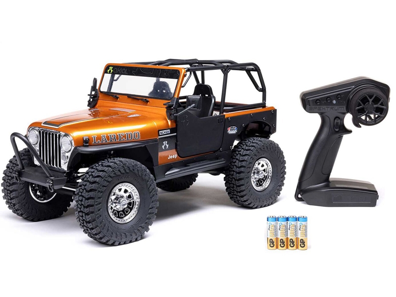 1/10 SCX10 III Jeep CJ-7 4X4 RTR Rock Crawler, Copper