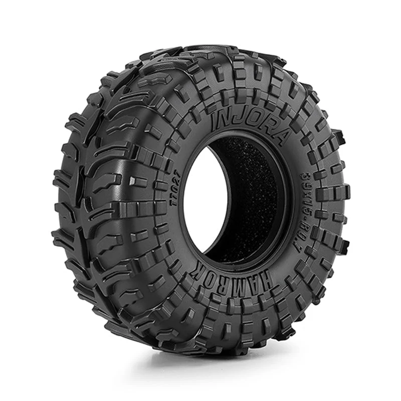 INJORA 0.7" 39*15mm HAMROK Tires for 1/30 SCX30 (T7027)-1