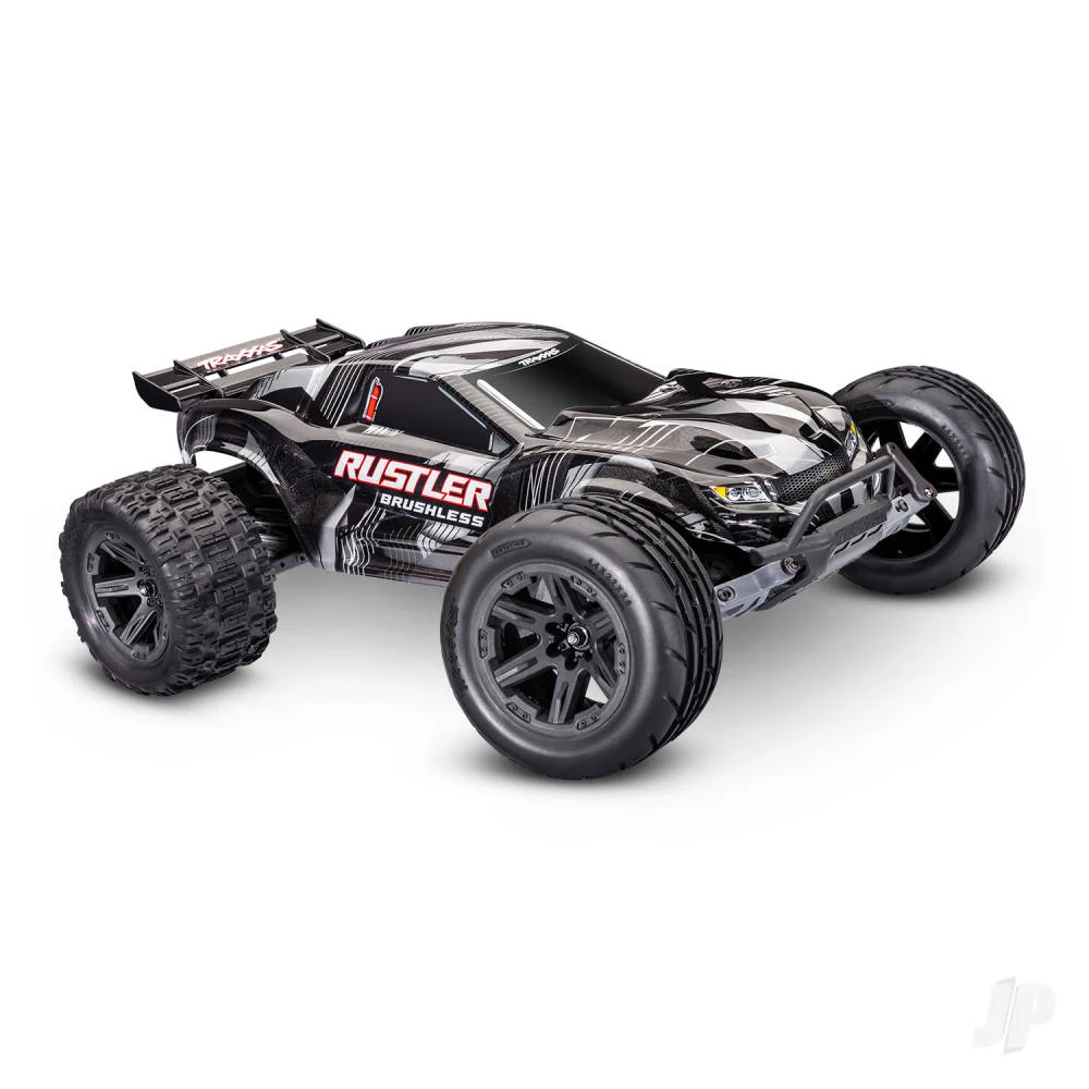traxxas-rustler-1-10-2wd-rtr-stadium-truck-black-tqi-2-ch-tsm-vx3-velineon-v3200-clipless-body