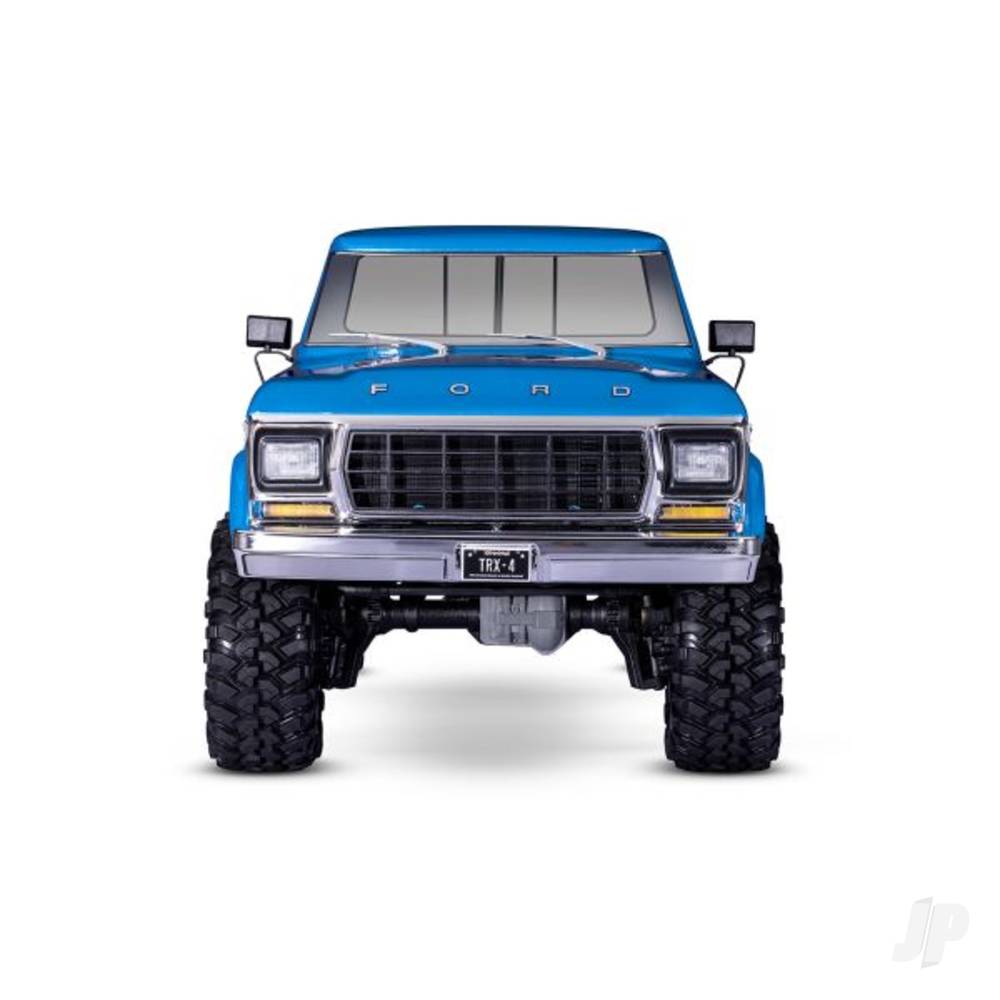 Traxxas TRX-4 1979 Ford F-150 1:10 4WD Electric RTE Scale & Trail Crawler, Blue (+ TQ 2-ch, XL-5 HV, Titan 550, Clipless Body)-2