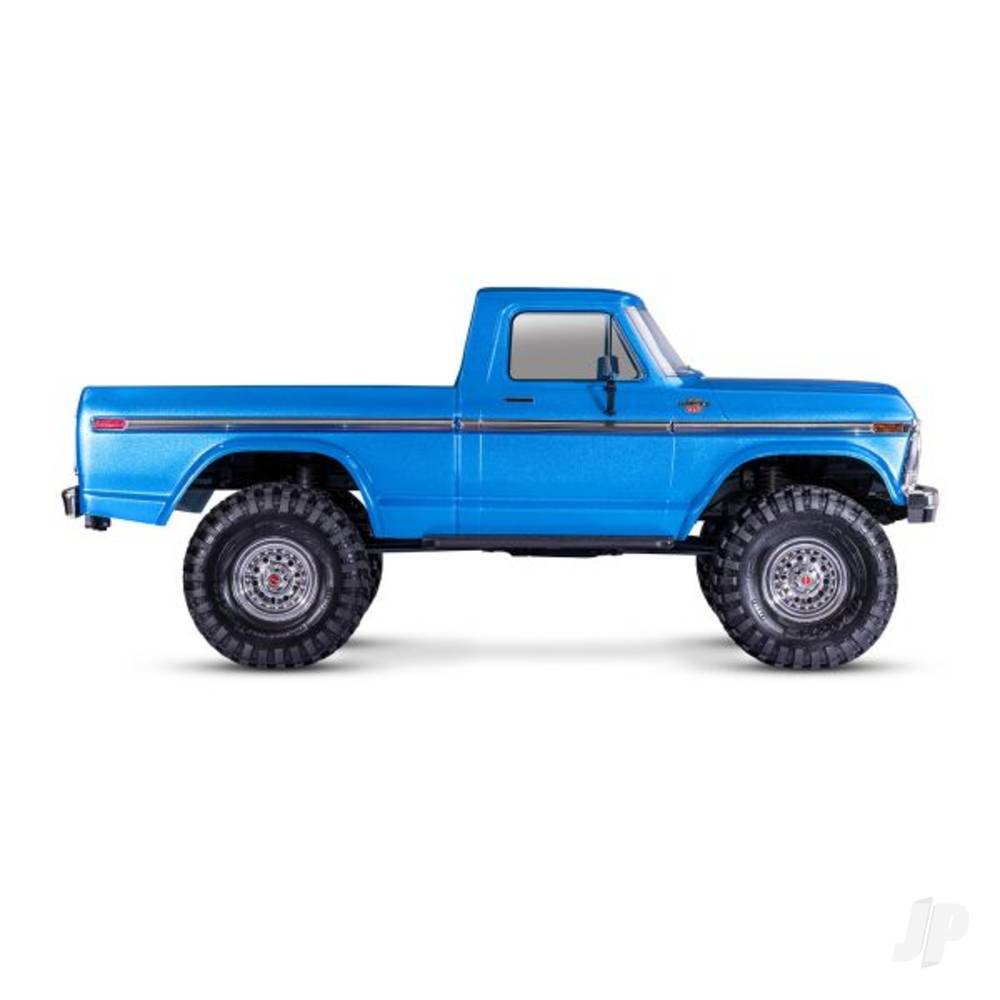 Traxxas TRX-4 1979 Ford F-150 1:10 4WD Electric RTE Scale & Trail Crawler, Blue (+ TQ 2-ch, XL-5 HV, Titan 550, Clipless Body)-3
