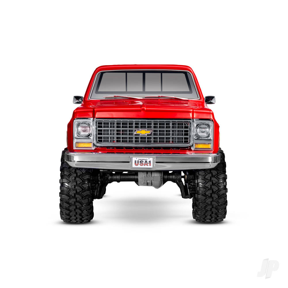 Traxxas TRX-4 1979 Chevrolet K10 1:10 4WD RTE Scale & Trail Crawler, Red (+ TQ 2-ch, XL-5 HV, Titan 550, Clipless Body)-2