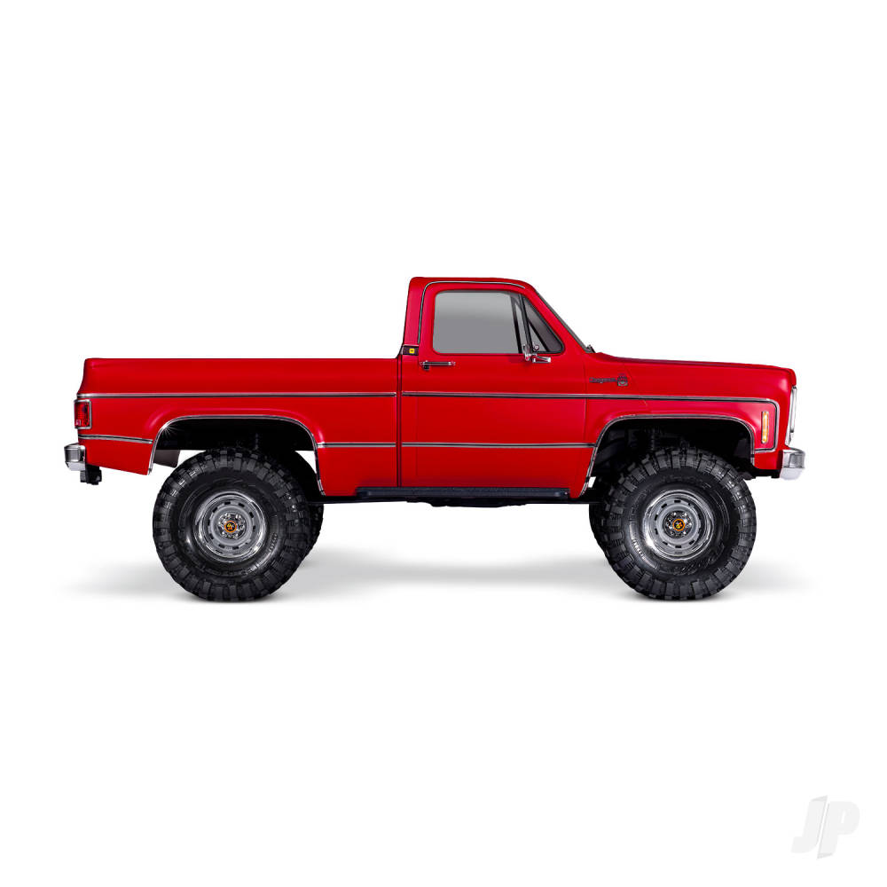 Traxxas TRX-4 1979 Chevrolet K10 1:10 4WD RTE Scale & Trail Crawler, Red (+ TQ 2-ch, XL-5 HV, Titan 550, Clipless Body)-3
