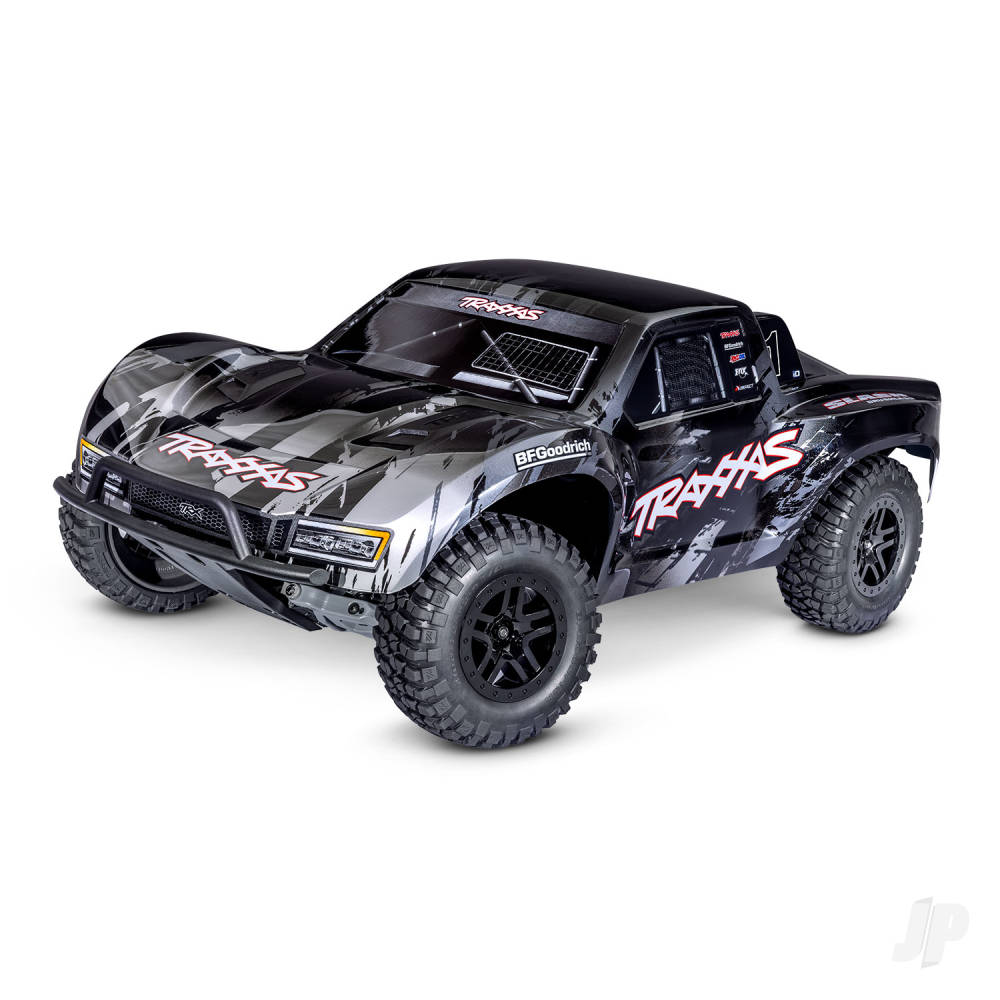 Traxxas Slash 1:10 2WD RTR Short Course Truck, Black (+ TQi Sport 2-ch, VX3, Velineon V3200, Clipless Body)
