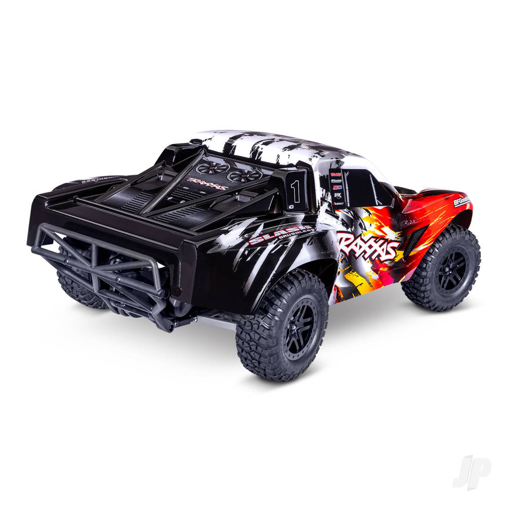 Traxxas Slash 1:10 2WD RTR Short Course Truck, Red (+ TQi Sport 2-ch, VX3, Velineon V3200, Clipless Body)-4