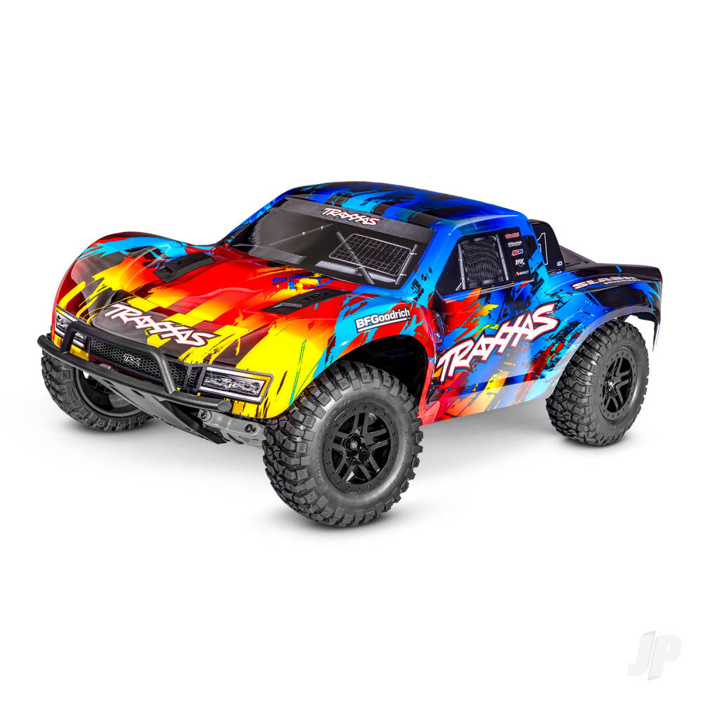 Traxxas Slash 1:10 2WD RTR Short Course Truck, Rock 'n' Roll (+ TQi Sport 2-ch, VX3, Velineon V3200, Clipless Body)