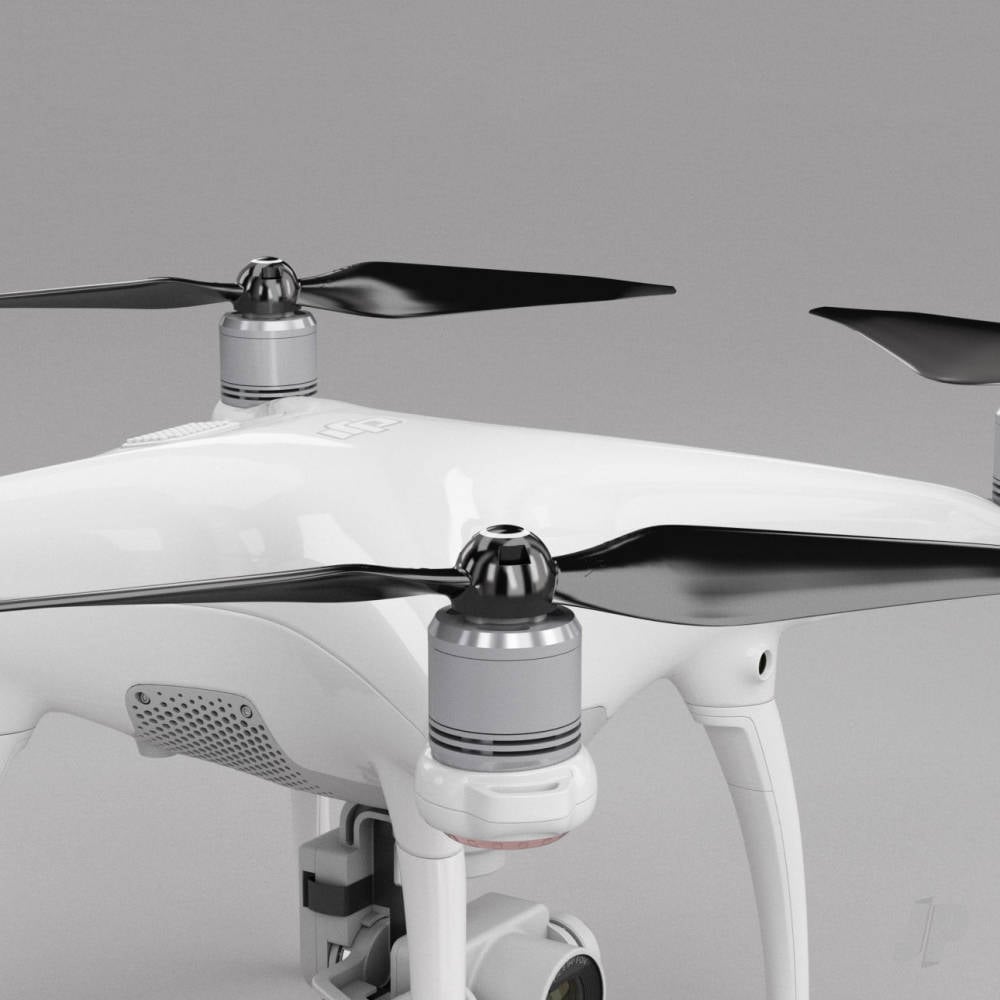 MR-PH Stealth 9.5x5.7 Prop Set x4 White for DJI PHANTOM 4 gen.-3