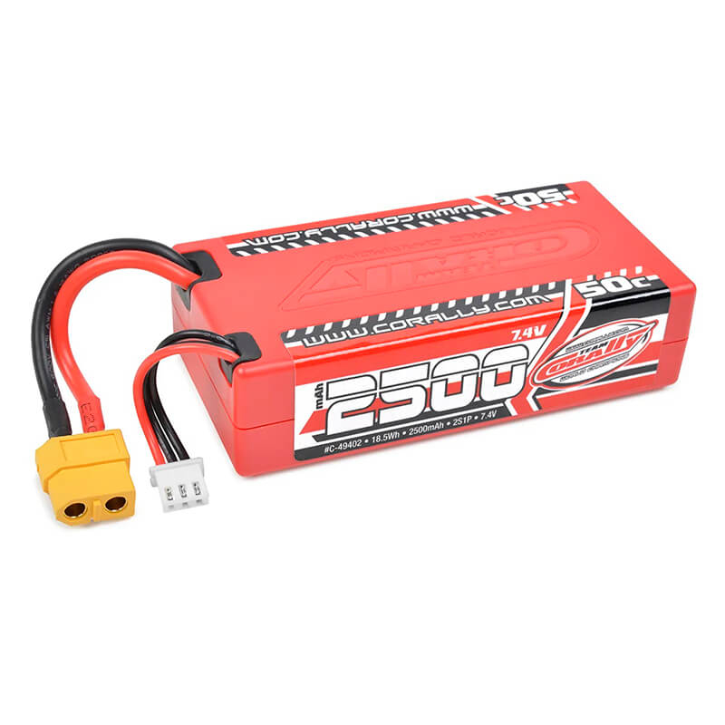 corally-sport-racing-50c-lipo-2500mah-74v-shorty-2s-xt60