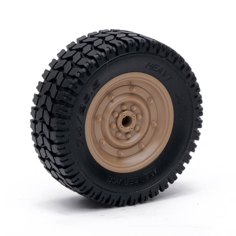 E-zee Rc Hummer Left Wheel Desert Sand