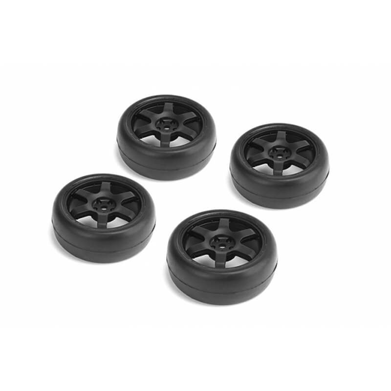 louise-rc-110-slick-tyres-6-spoke-wheel-blacket-0mm4pcs