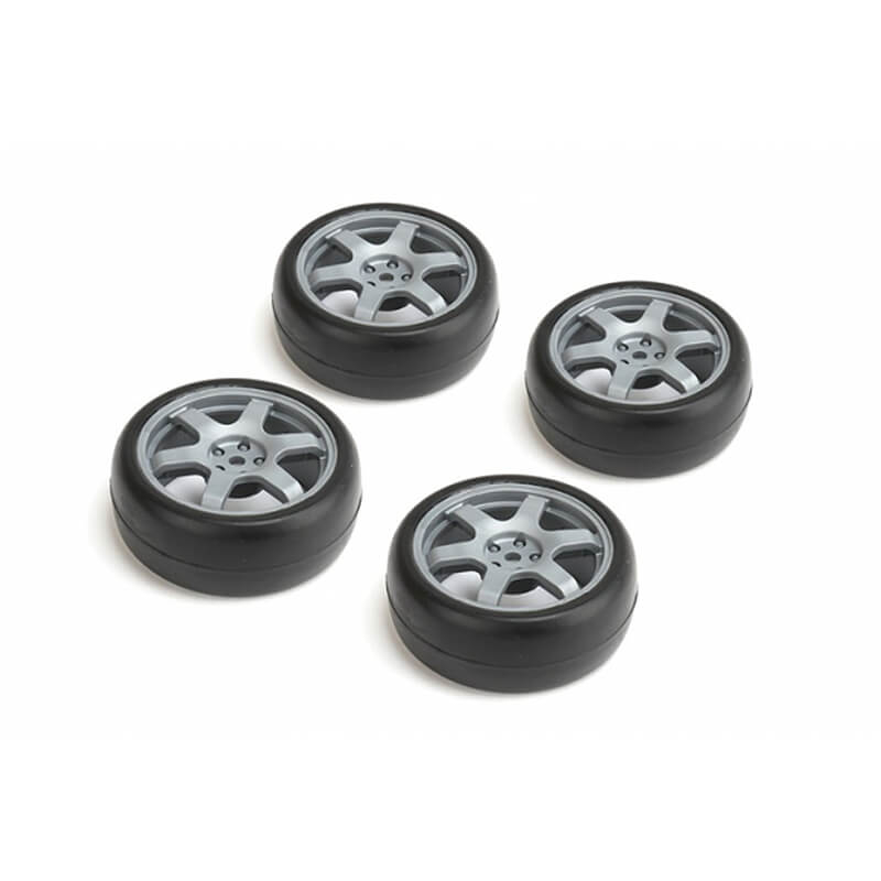 louise-rc-110-slick-tyres-6-spoke-wheel-grayet-0mm4pcs