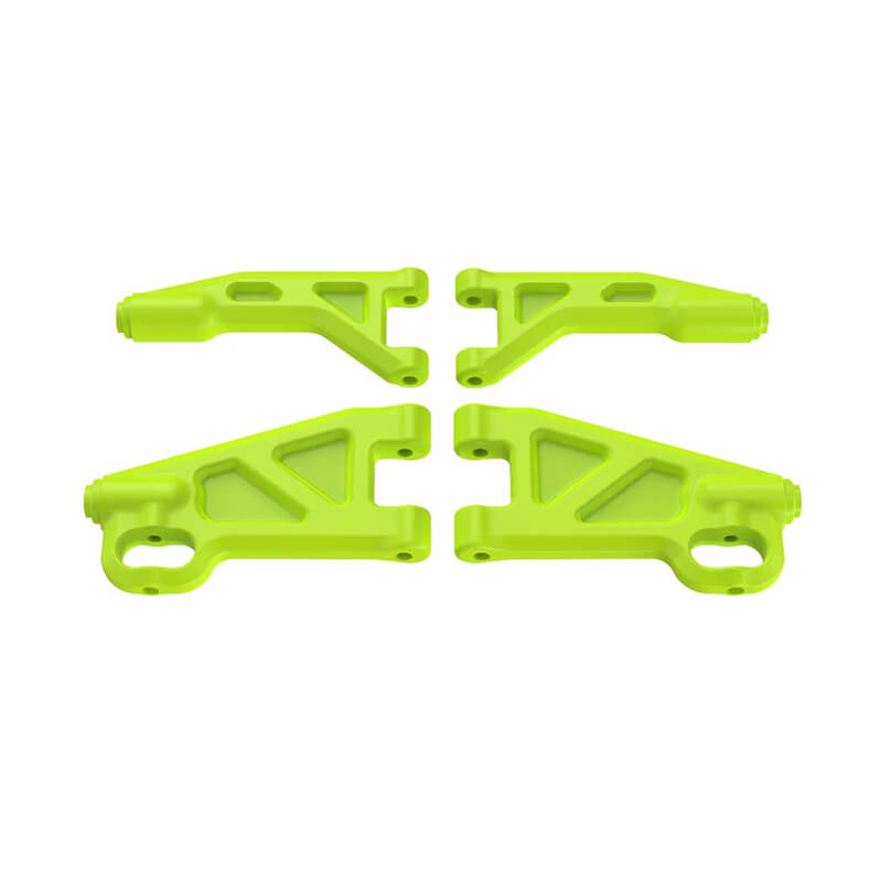 udi-rc-front-suspension-arms-fluoro-green