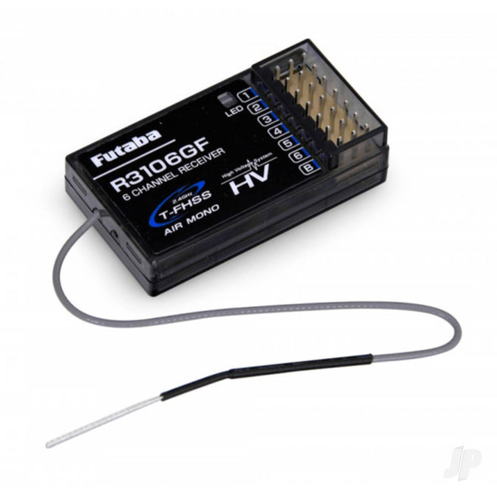 6L 6-channel Air Radio with R3106GF Rx Mode 2-8