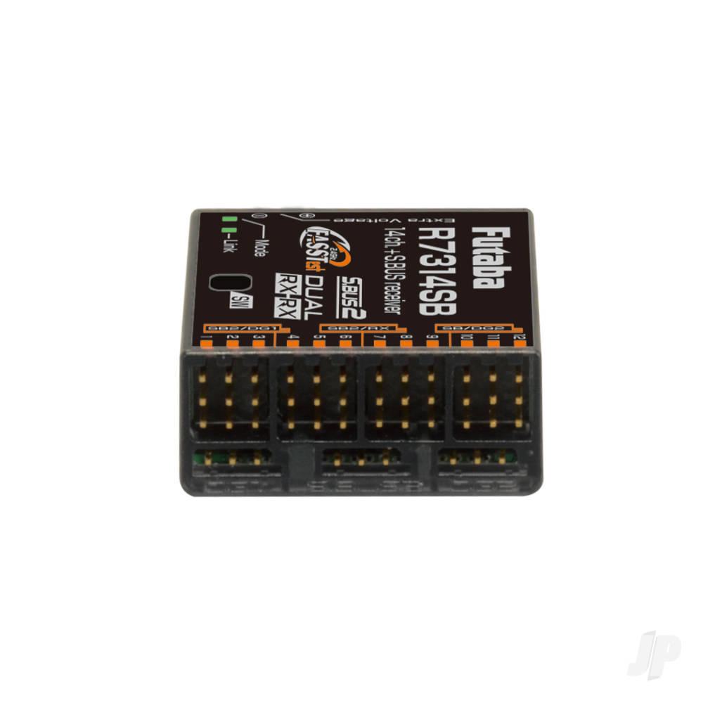 Futaba R7314SB 14-Channel (PWM) Air Receiver (26-Channel S.BUS) FASSTest - High Gain Aerials-2