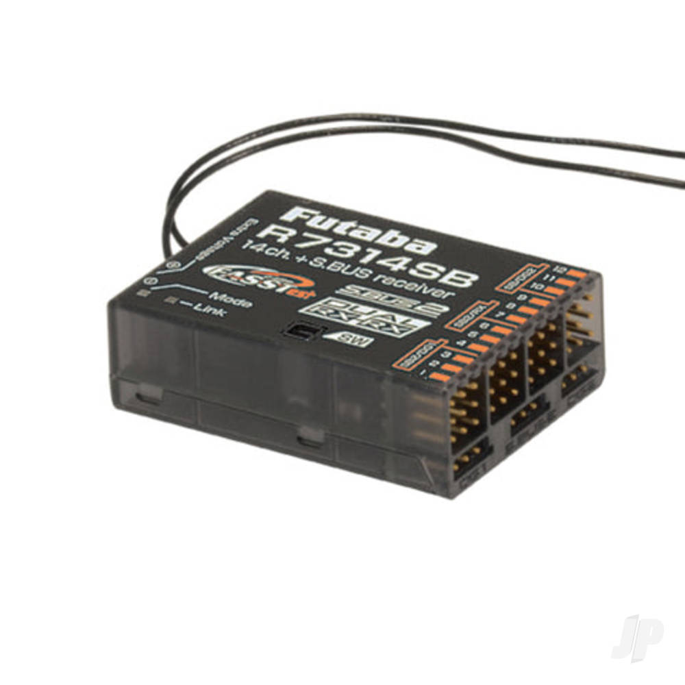 Futaba R7314SB 14-Channel (PWM) Air Receiver (26-Channel S.BUS) FASSTest - High Gain Aerials-3