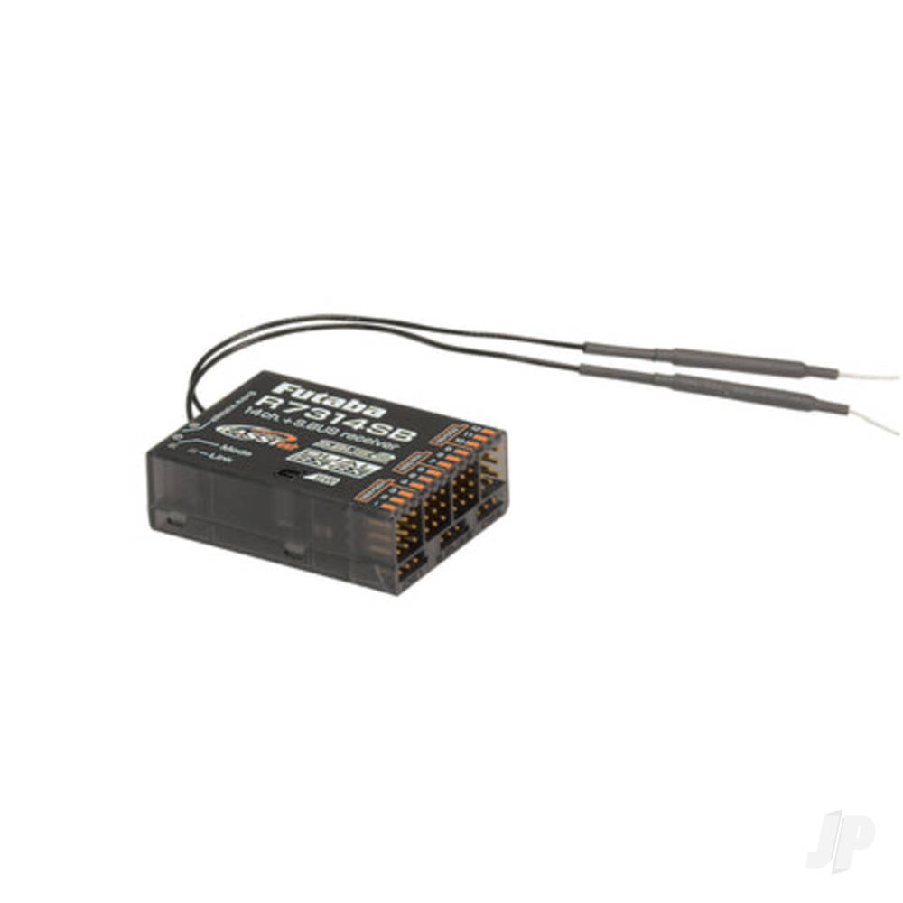 Futaba R7314SB 14-Channel (PWM) Air Receiver (26-Channel S.BUS) FASSTest - High Gain Aerials-5