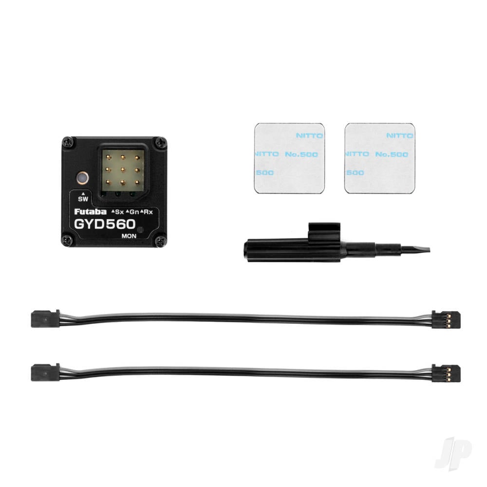 Futaba GYD560 Drift Car Steering Gyro Aluminium (Wireless Adjust)-3