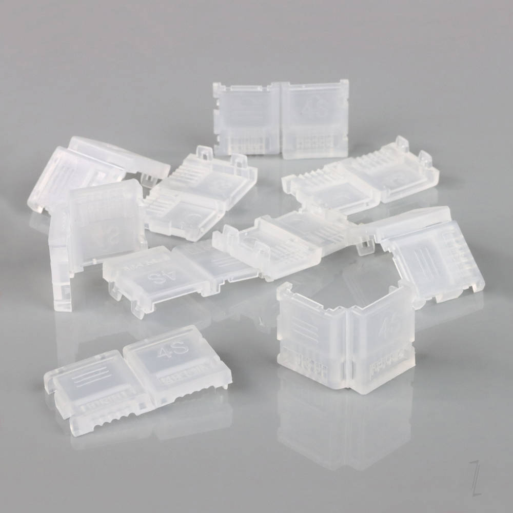 Radient LiPo Balance Plug Lead Grips / Protection Covers 4S (10 pcs)