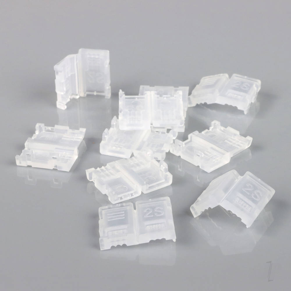 Radient LiPo Balance Plug Lead Grips / Protection Covers 2S (10 pcs)