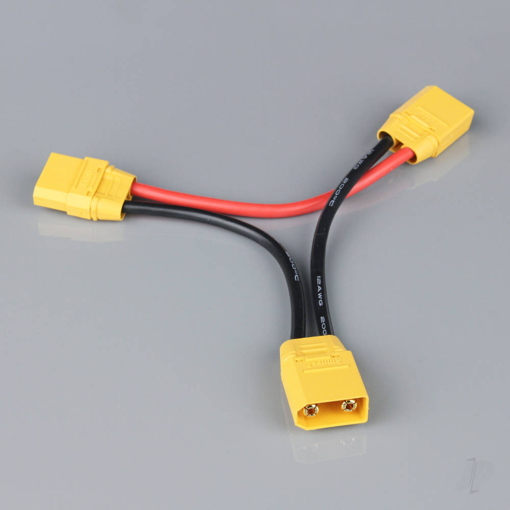 XT90 Series Connector, 12AWG, 100mm
