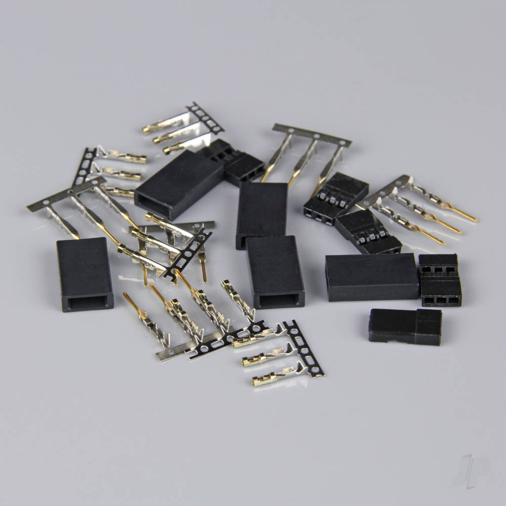hitec-jr-connectors-pairs-with-gold-pins-5-pcs