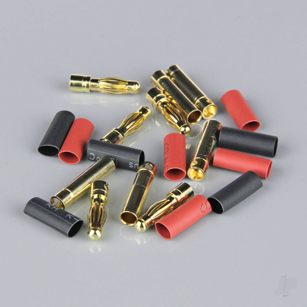 40mm-gold-connector-pairs-including-heat-shrink-5-pcs