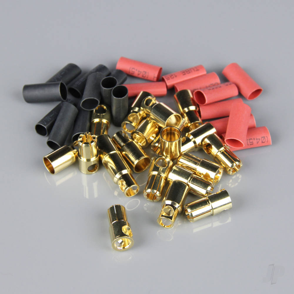 60mm-gold-connector-pairs-including-heat-shrink-10-pcs