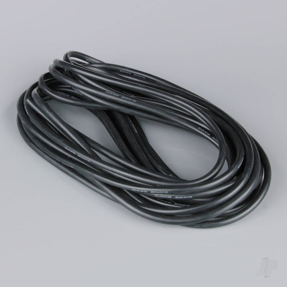 silicone-wire-10awg-25ft-75m-black-on-a-roll
