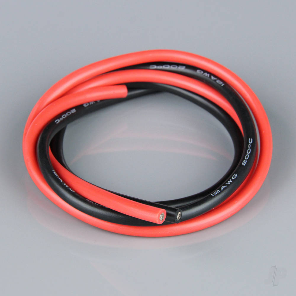 silicone-wire-12awg-680-strand-2ft-06m-red-black