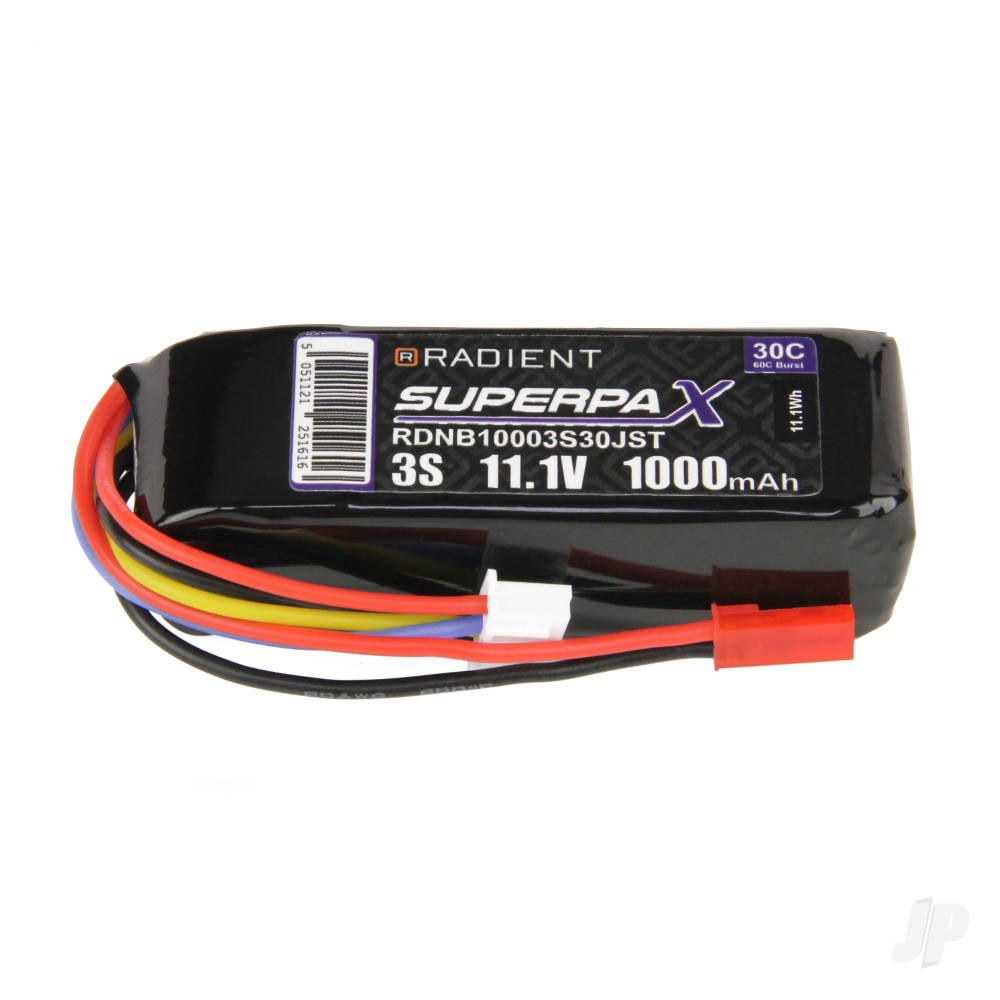 lipo-3s-1000mah-111v-30c-jst