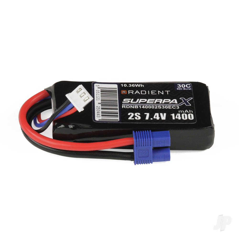 lipo-2s-1400mah-74v-30c-ec3