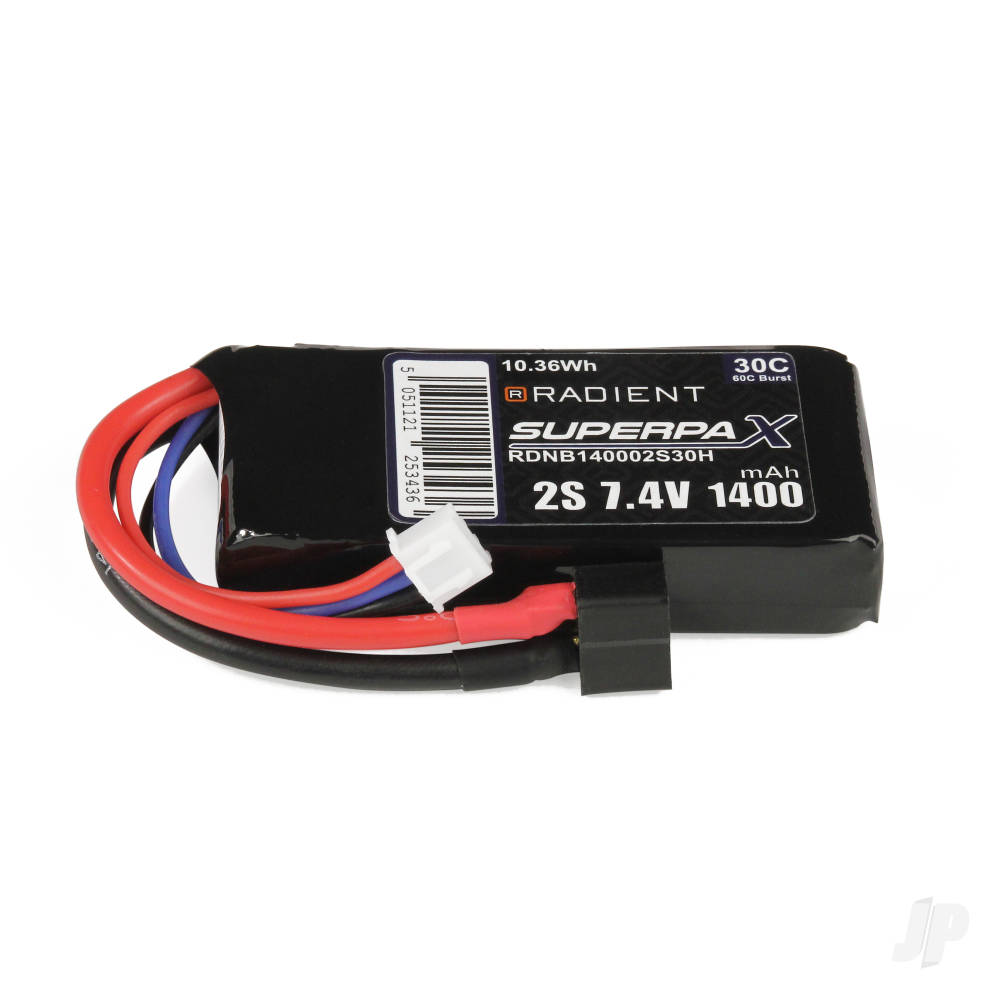 lipo-2s-1400mah-74v-30c-deans-hct