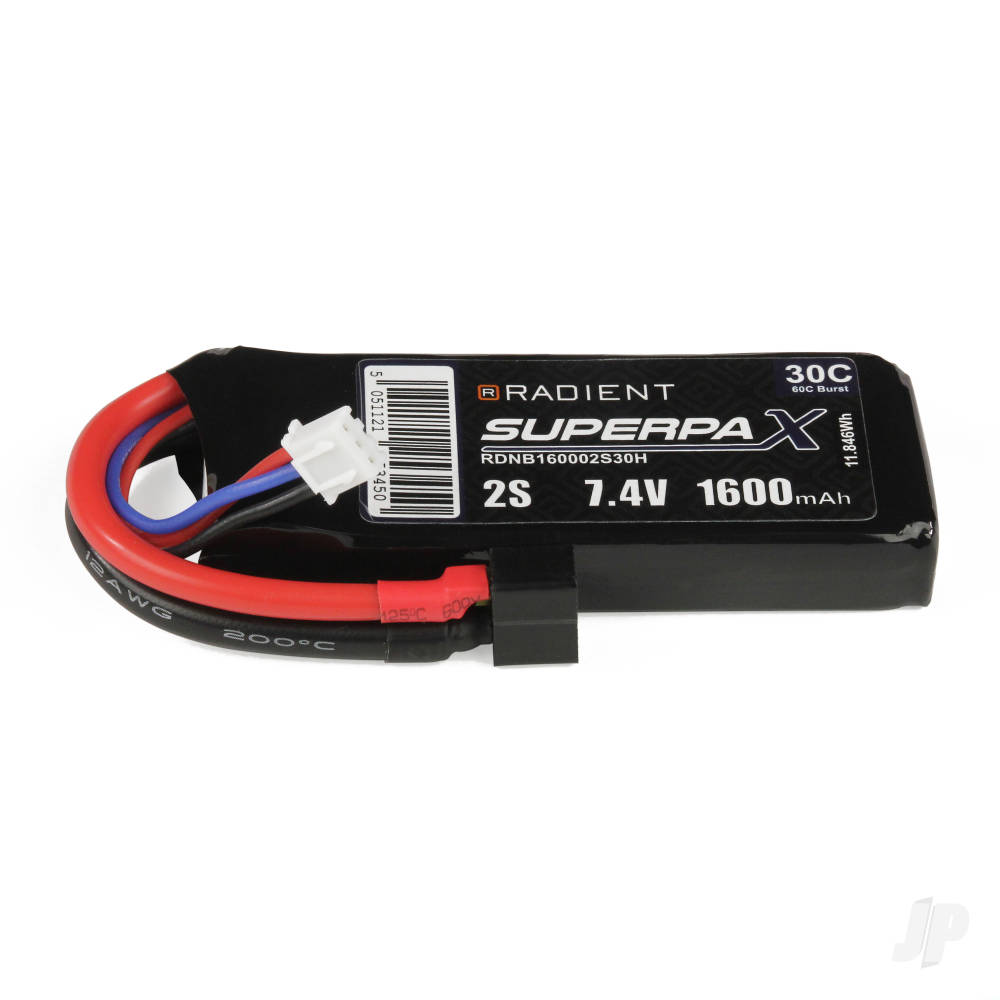lipo-2s-1600mah-74v-30c-deans-hct