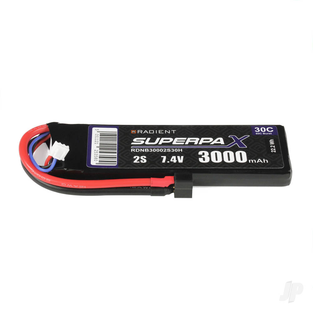 lipo-2s-3000mah-74v-30c-deans-hct