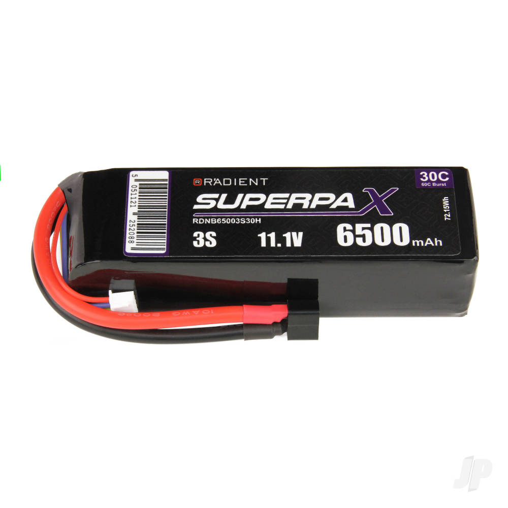 lipo-3s-6500mah-111v-30c-deans-hct