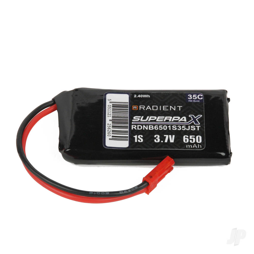 lipo-1s-650mah-37v-35c-jst
