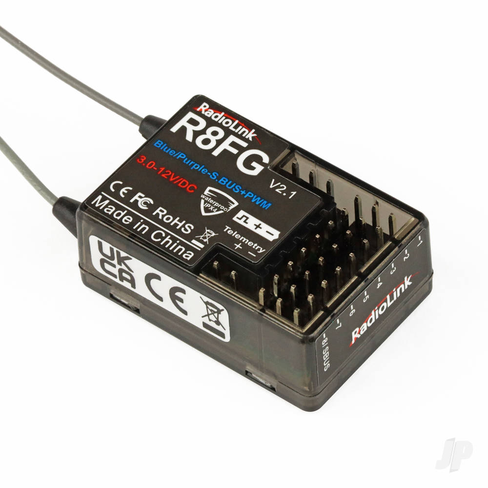 R8FG 8-Channel Receiver with Gyro Function-2