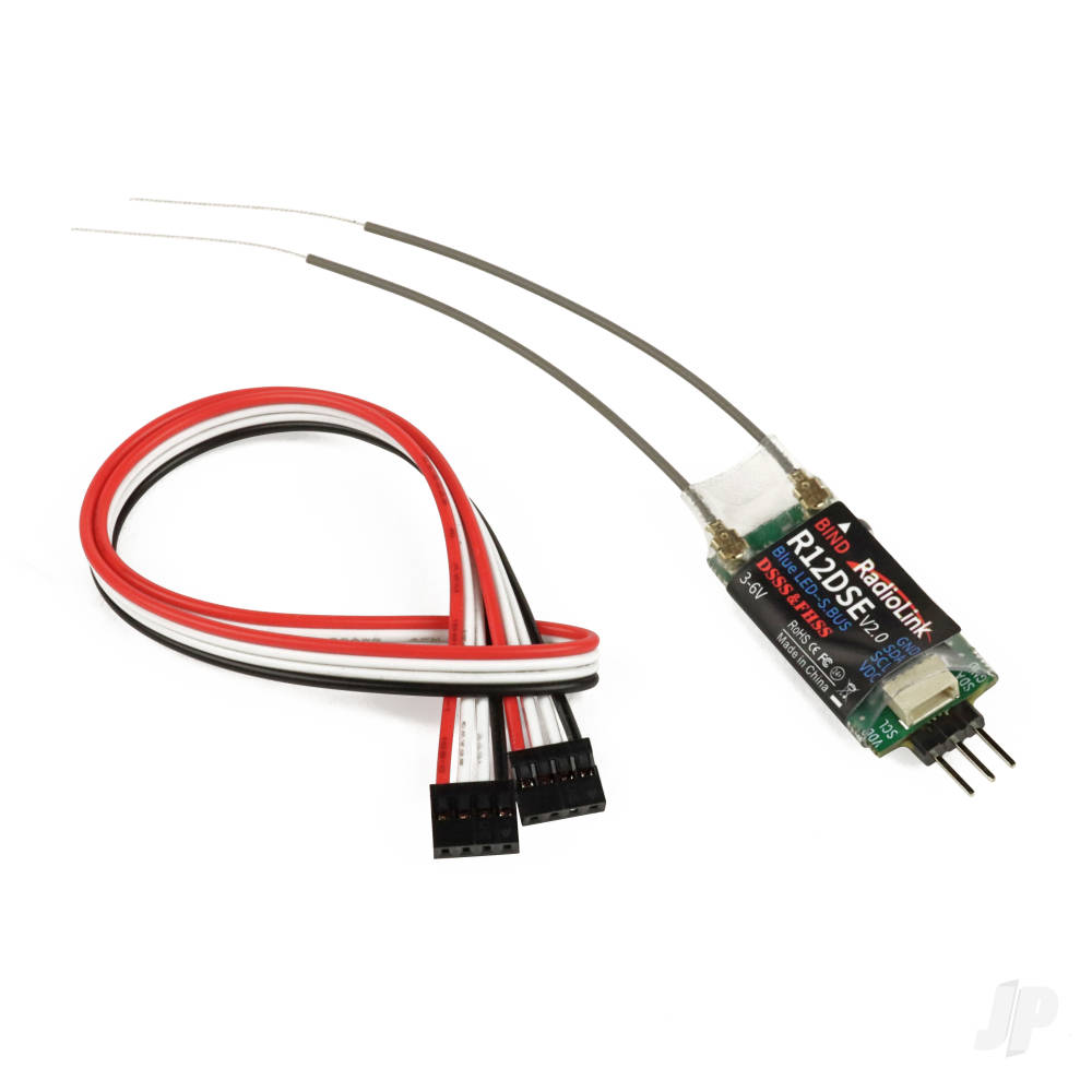 RadioLink R12DSE 2.4GHz 12-Channel S.Bus Mini Receiver-2