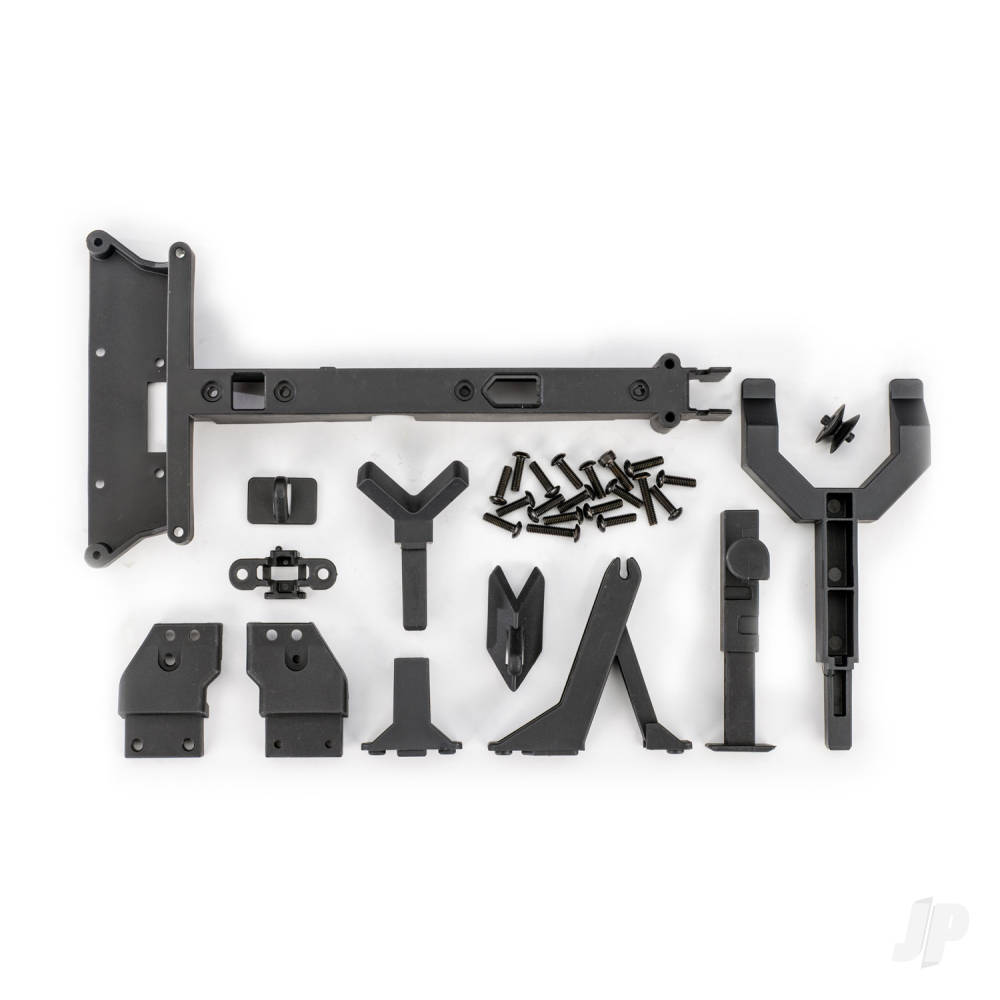 Traxxas Rebuild kit, boat trailer (front) (plastic parts and hardware only)