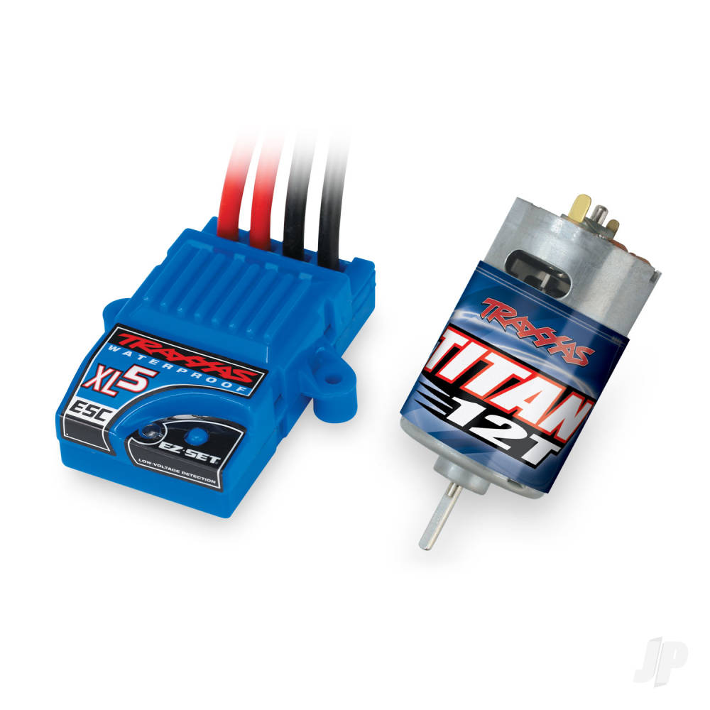 Traxxas Stampede HD 1:10 2WD RTR Monster Truck, BlueX (+ TQ 2-ch, XL-5, Titan 550, 7-Cell NiMH, 4A USB-C Charger)-30