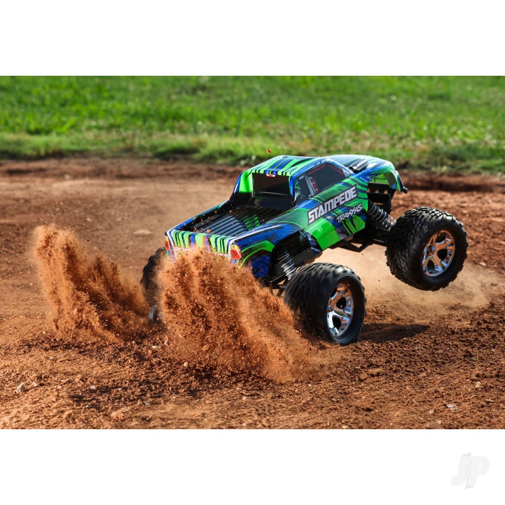 Traxxas Stampede HD 1:10 Electric 2WD RTR Monster Truck, Red (+ TQ 2-ch, XL-5, Titan 550, 7-Cell NiMH, 4A USB-C Charger)-5