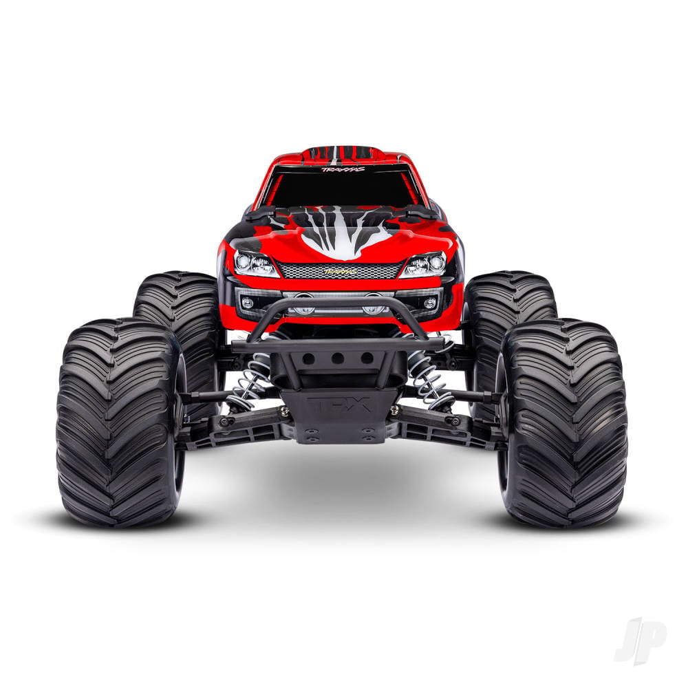 Traxxas Stampede HD 1:10 2WD RTR Monster Truck, RedX (+ TQ 2-ch, XL-5, Titan 550, 7-Cell NiMH, 4A USB-C Charger)-2