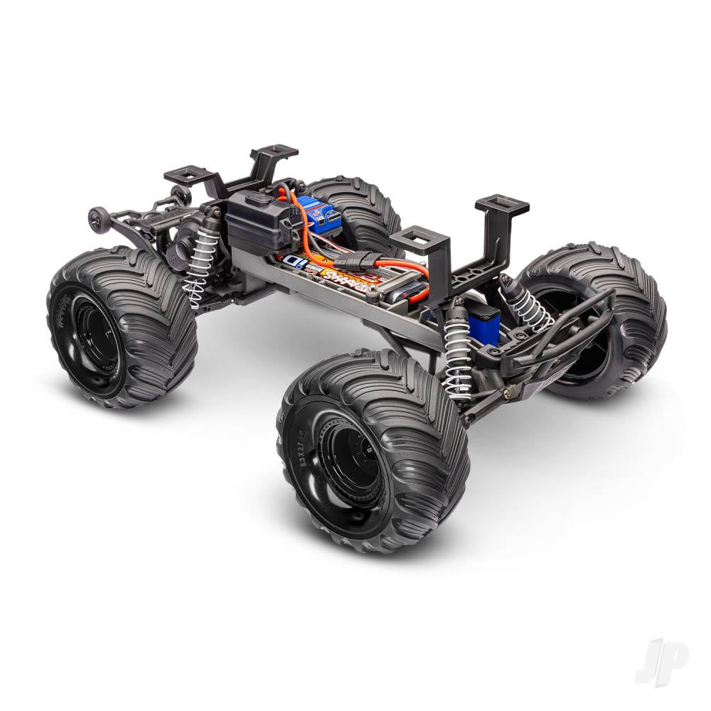 Traxxas Stampede HD 1:10 2WD RTR Monster Truck, RedX (+ TQ 2-ch, XL-5, Titan 550, 7-Cell NiMH, 4A USB-C Charger)-5