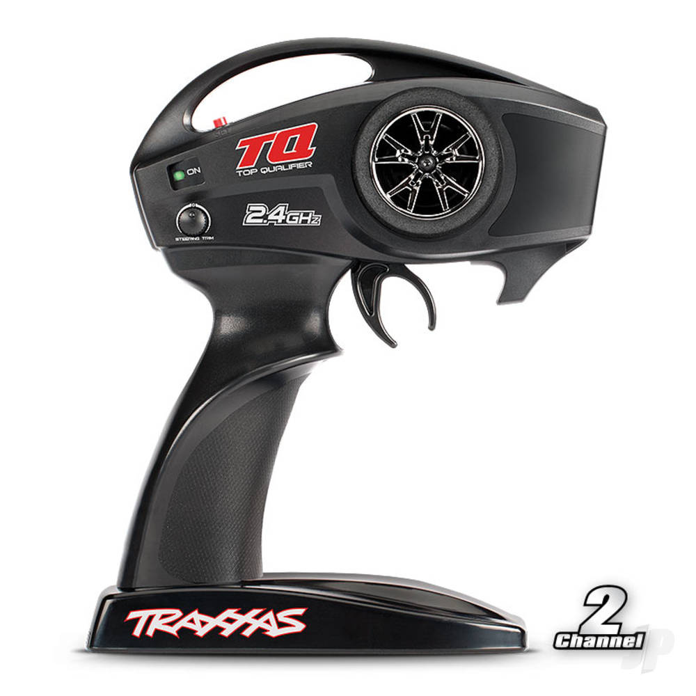 Traxxas Stampede HD 1:10 2WD RTR Monster Truck, RedX (+ TQ 2-ch, XL-5, Titan 550, 7-Cell NiMH, 4A USB-C Charger)-27