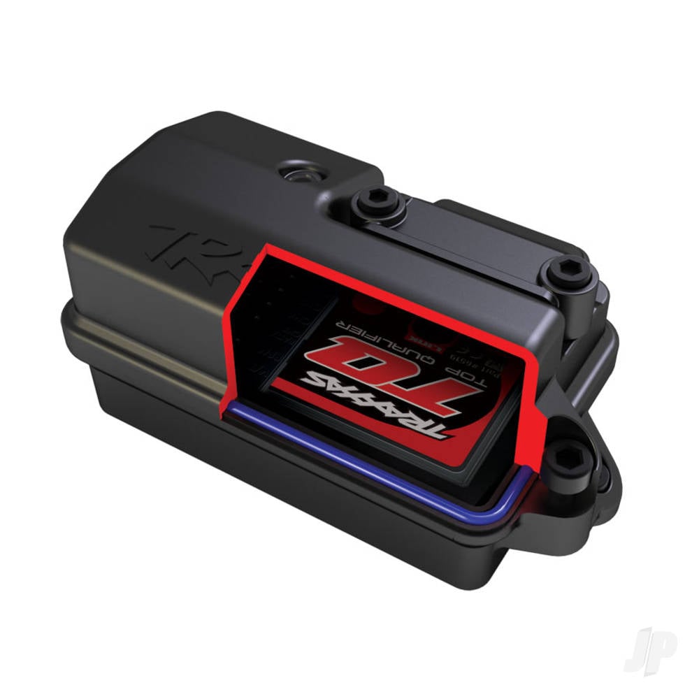 Traxxas Stampede HD 1:10 2WD RTR Monster Truck, RedX (+ TQ 2-ch, XL-5, Titan 550, 7-Cell NiMH, 4A USB-C Charger)-29