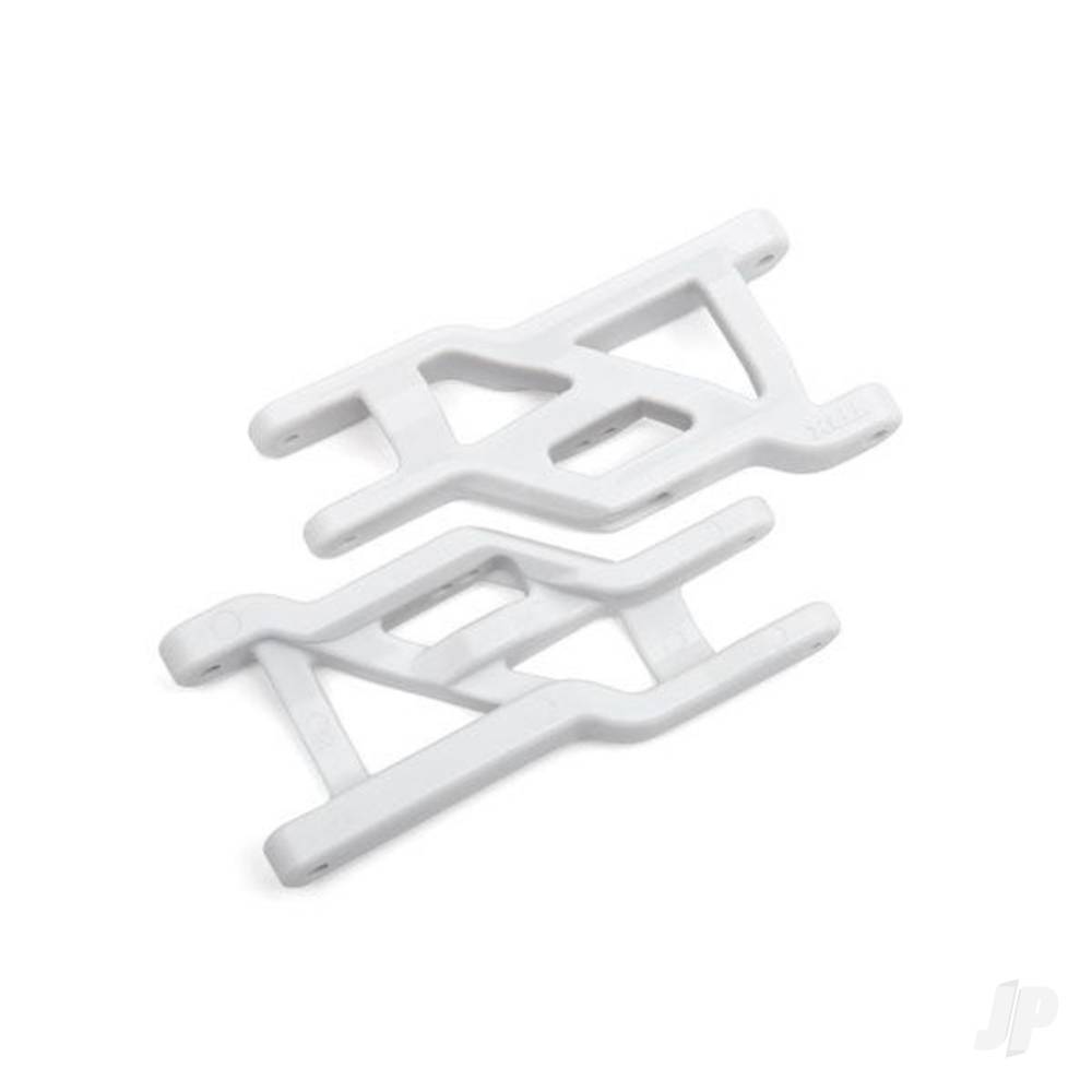 Traxxas Suspension arms, Front (White) (2 pcs) (heavy duty, cold weather material)