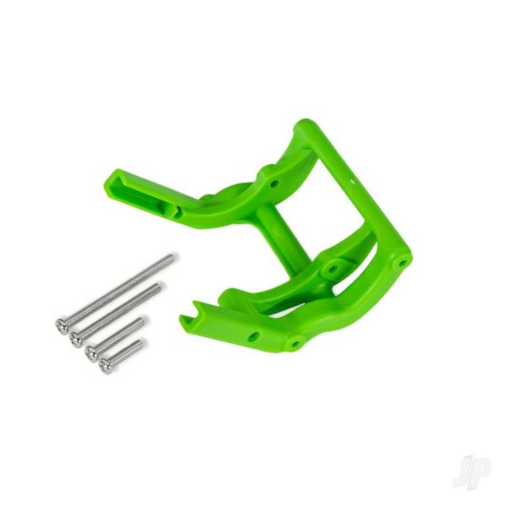 Traxxas Wheelie Bar Mount & Screws, Green