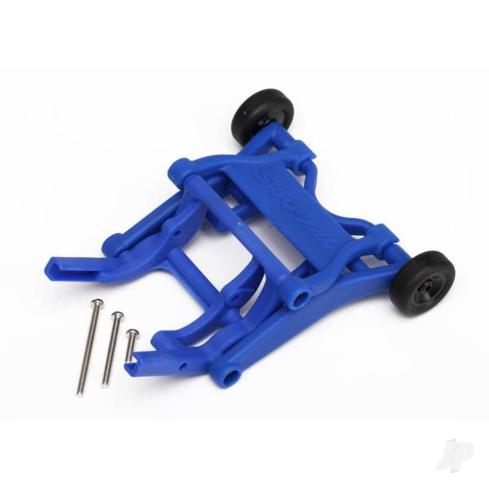 Traxxas Wheelie Bar & Screws (Assembled), Blue