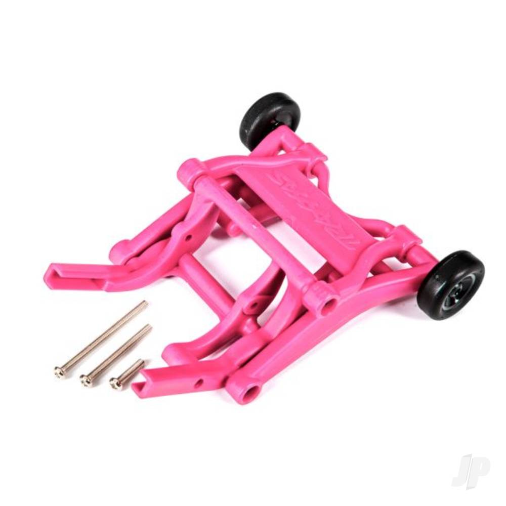Traxxas Wheelie Bar & Screws (Assembled), Pink