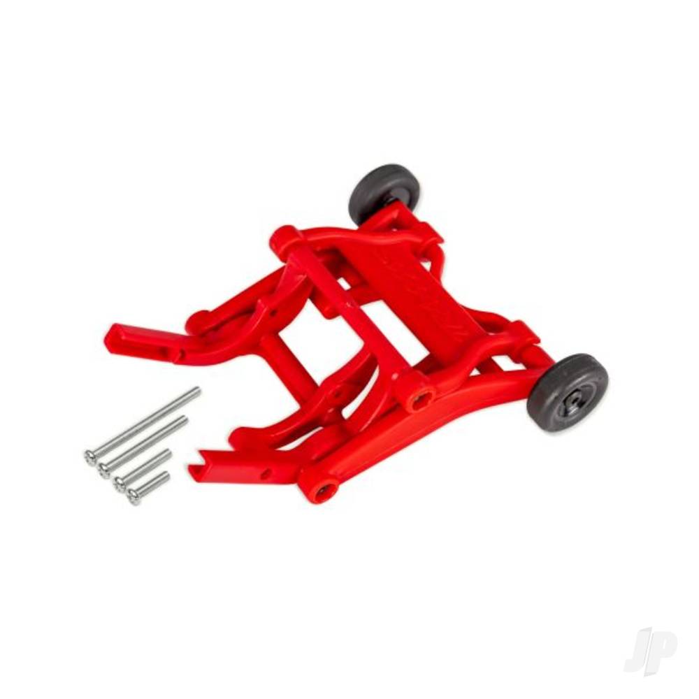 Traxxas Wheelie Bar & Screws (Assembled), Red